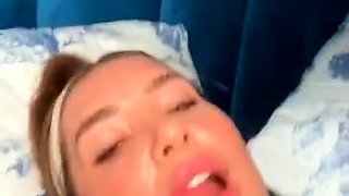 Bombshell MILF with perfect big tits gets wet cunt eaten out