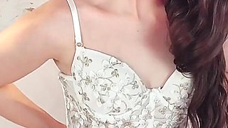 Lingerie High Heels Genuine Orgasm in Lingerie & Stockings
