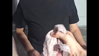 Stepmother wanted to show me her new panties