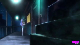 Explosive Aya and Hinata at bukkake scene