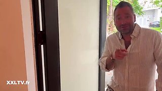 Busty French Blonde Tiffany Leiddi Gets Anal and Big Tit Cumshot