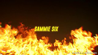Playing With Fire With Johnny Sins, Sammie Six - Brazzers