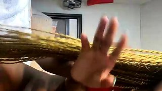 Devilish muscled amateurs strip and caught on camera jerking