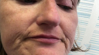 Pissing on a plane with Rachel Wriggler, who loves smelling her sexy, pussy scented fingers