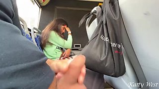 A stranger exposed himself and I gave him a blowjob on a packed bus