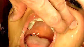 Wild Redhead Gets Hard Fingered by Guys in Club!