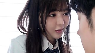 Kinky double japanese blowjob and hardcore fucking session