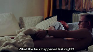 Sexy Busty Redhead Stepmother Shares Bed Gets Fucked Hard