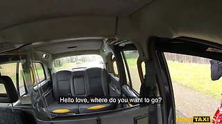 Faux cab - Big Ass babe blow cock then takes hard buttfuck fucking