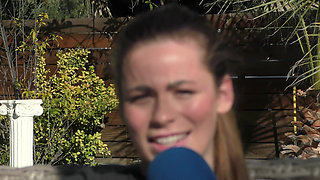 Casting with Tattooed Girl Reene Rose