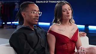 Young beauty shares intense massive bbc passion