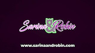 SARINAANDROBIN Goth Pussy Vs Fuck Machine