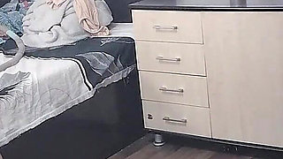 Sexy Wife Workout at Home Naked.