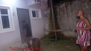 My Neighbor Chase His Wife Out at Night Then I Accomodated Her in My Apartment and Fucked Her All Night