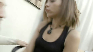 Omar Galanti Fucks His Black Secretary Doggy Style in the Office