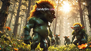 Intense Passion As Lulu Melts In The Forest Rain, Big Cock Deep Inside