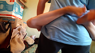 I Put a Strap-on Under My Pants and Fucked My Girlfriend