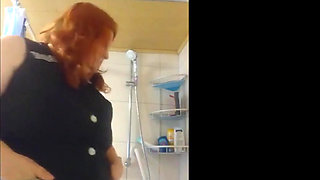 Watch me, a hot SSBBW, take a shower.