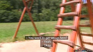 These girls don't care they can be seen in public - gfs porn