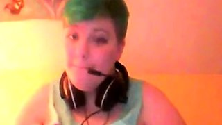 Busty BBW Amateur Babe on Webcam