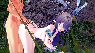 Lauma hot naked sex - Genshin Impact