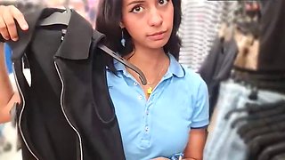 Shopping tour with my stepsister