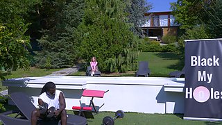 Eva Barbie Gets Rough BBC Anal Outdoors