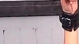 Insatiable MILF Submits to Chain Bondage Whipping