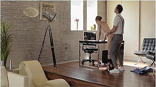 Photographer Freezes Time And Fucks Hot Businesswoman Tiffany Tatum