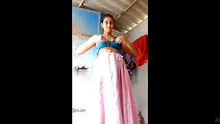 Bhabhi Was Changing Clothes in the Bedroom, I Had Ghost Sex with Bhabhi at Night