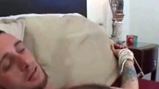 Amateur Sub Takes 4 Cumshots in Afternoon Femdom