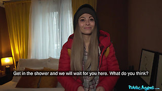 Public Agent - Big Tits Thicc Dominno Gets Fucked in Hotel Room
