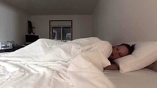 Mya Lane Sneaky Side Fuck Creampie - Curvy Wife Surprised With Huge Natural Tits