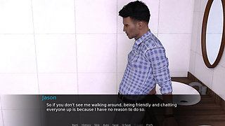 Lancaster Boarding House 5 - Eve Grabs Ryan’s Dick and Asks Him to Feel Her Boobs