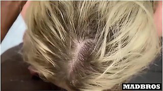 English Manager Gets Fucked In The Toilet And Elevator During Her Work!!! With Gina Varney