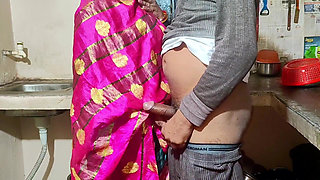 Desi Indian Mom's Sucking Cook