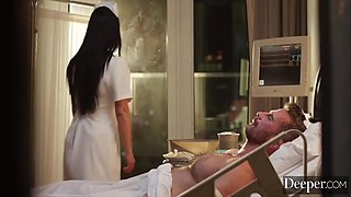 Sexy Angela, Manuel Ferrara And Angela White In Sexy Nurse Takes Care Of Patient Manuel