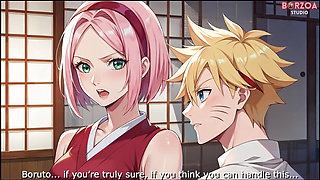 Sakura Haruno and Boruto - Movie - (3dhentai)