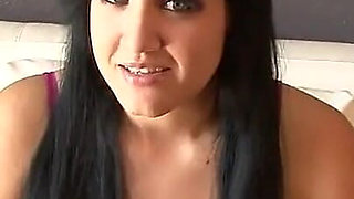 Hot Brunette Big Tits Enjoys Masturbating with Her Favorite Dildo