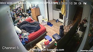 College Students In Ipcam American Fuck On Their Bed
