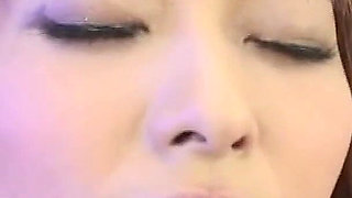 Asian Cute Scene-4 Sexy Japanese in Lingerie Fucked with Dildos in the Ass and Then with Two Cocks