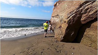 Sexy Photoshoot On A Deserted Beach
