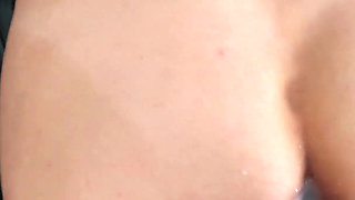 Big Fist Stretches Student's Hairy