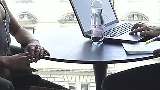 Job Interview Ends with Foot Licking!.