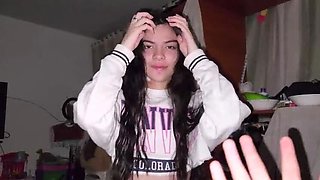 His Best Friend's Girlfriend: Stripping & Playing for Him (Asian, Amateur, Big Booty, Big Natural Tits)