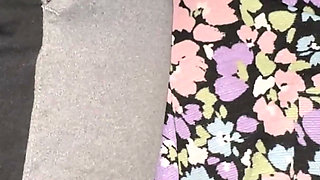 Big-assed Woman Touches a Stranger's Erect Penis. Flash Dick!!