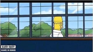 Married Slut Marge Simpson Fucks With Everyone Except Her Cuckold Husband. Compilation Hot Adult Cartoons