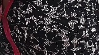 Glass Sex Addicts Scene 3: Brunette Babe with Big Tits Masturbates in the Bathtub with a Glass Dildo