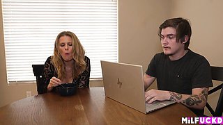 Tyler Cruise and Reya Lovenlight's hot older woman porn by MiLFUCKD