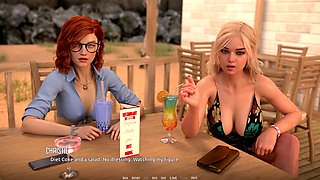 3d animation, scratching, lifeguard